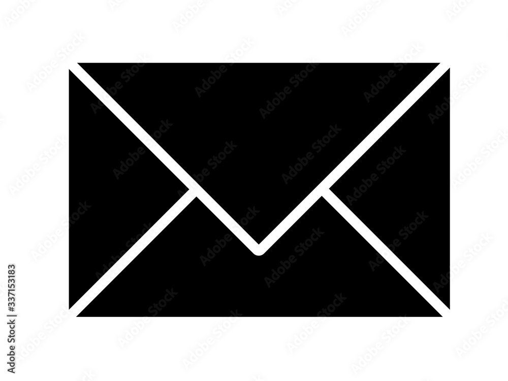 Mail icon. Vector technology communication for internet in current. Mail icon. Vector technology communication for internet in current.
