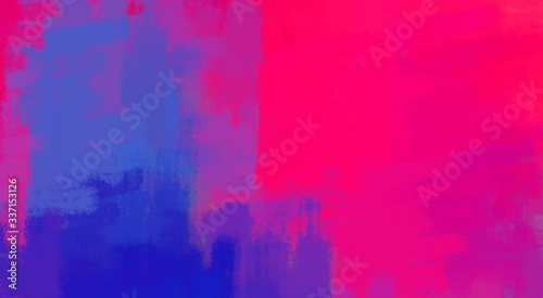 Brushed Painted Abstract Background. Brush stroked painting. Artistic vibrant and colorful wallpaper. © Hybrid Graphics