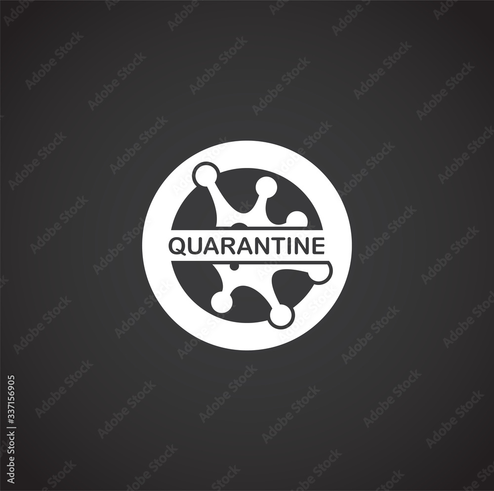 Self isolation related icon on background for graphic and web design. Creative illustration concept symbol for web or mobile app Self isolation related icon on background for graphic and web design. Creative illustration concept symbol for web or mobile app