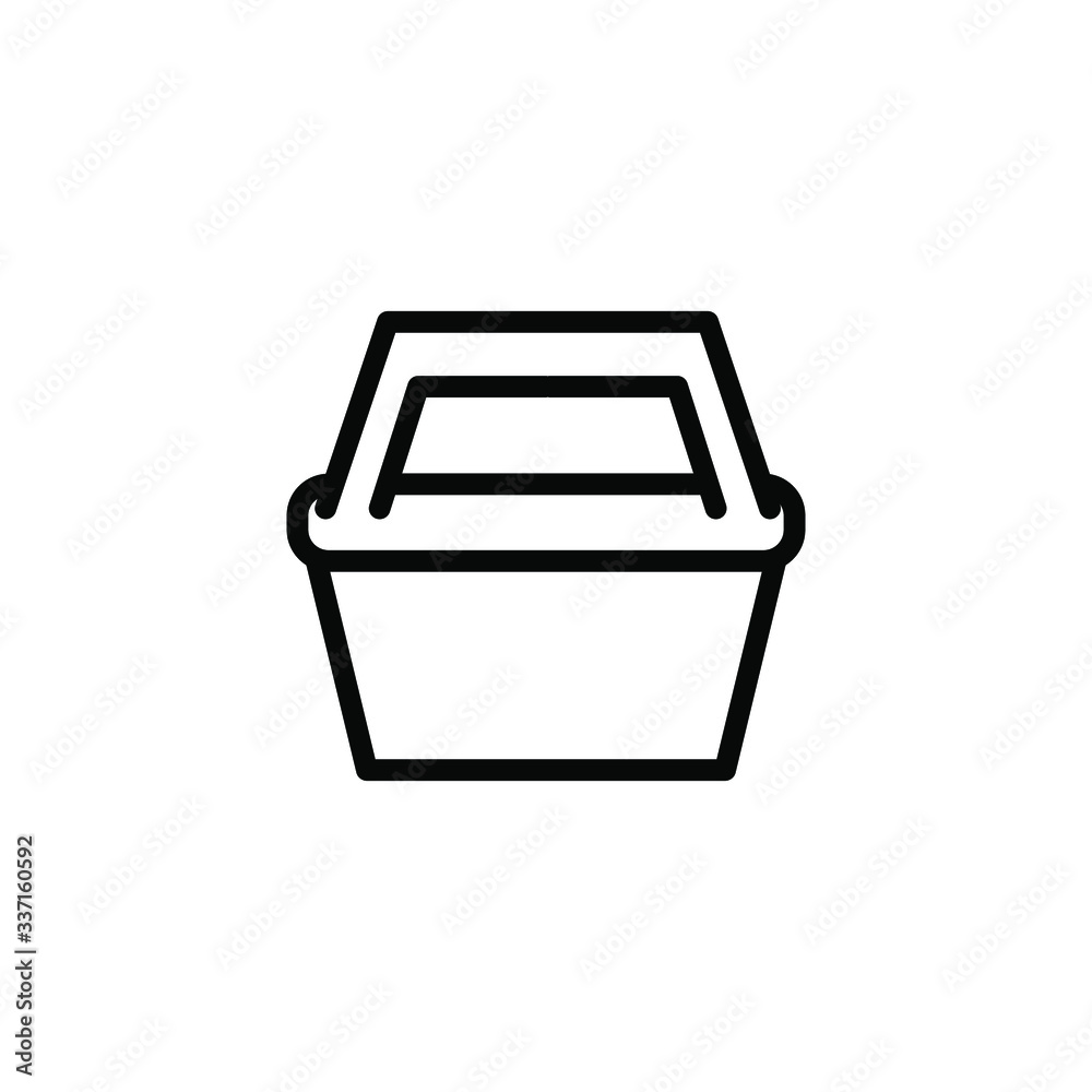 Shopping Basket Icon , Market Template Logo Design Illustration , Outline Solid Background White Marketing Retail Commerce
Shopping Basket Icon , Market Template Logo Design Illustration , Outline Solid Background White Marketing Retail Commerce