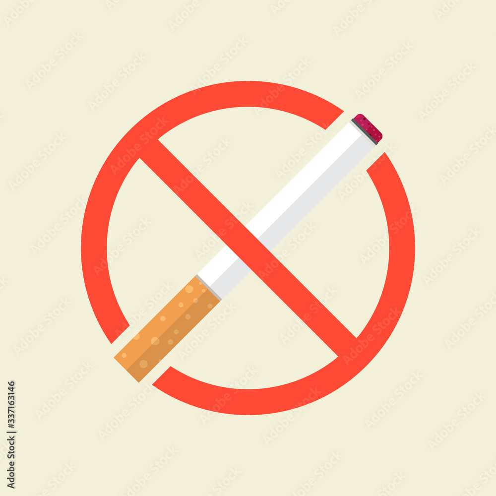 cigarette smoke, flat vector icon. No smoking design. cartoon style. Smoking icon. Vector illustration flat design. Isolated on white background. Quit smoking sign. Anti tobacco concept. cigarette smoke, flat vector icon. No smoking design. cartoon style. Smoking icon. Vector illustration flat design. Isolated on white background. Quit smoking sign. Anti tobacco concept.