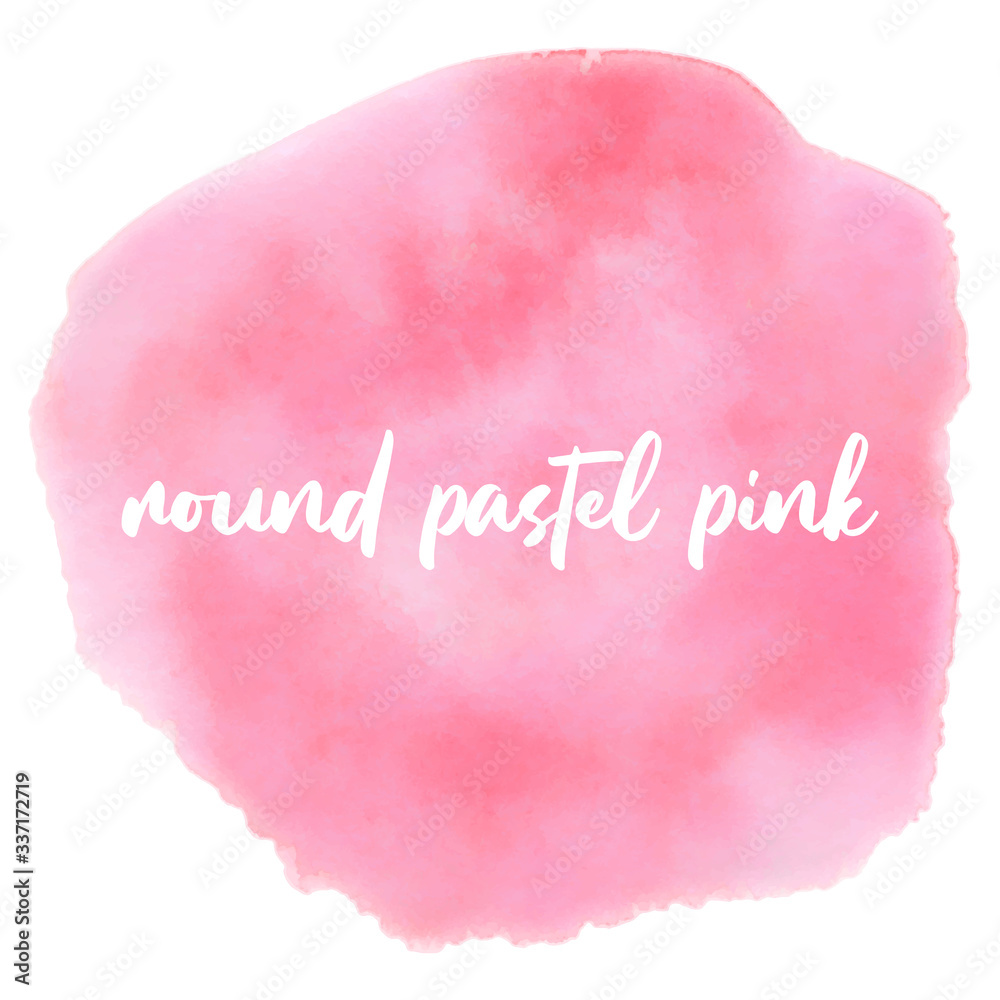Peach watercolour stain in watercolor style ,pink background. Colorful gradient brush design. Banner design template. Bright vector illustration. Peach watercolour stain in watercolor style ,pink background. Colorful gradient brush design. Banner design template. Bright vector illustration.