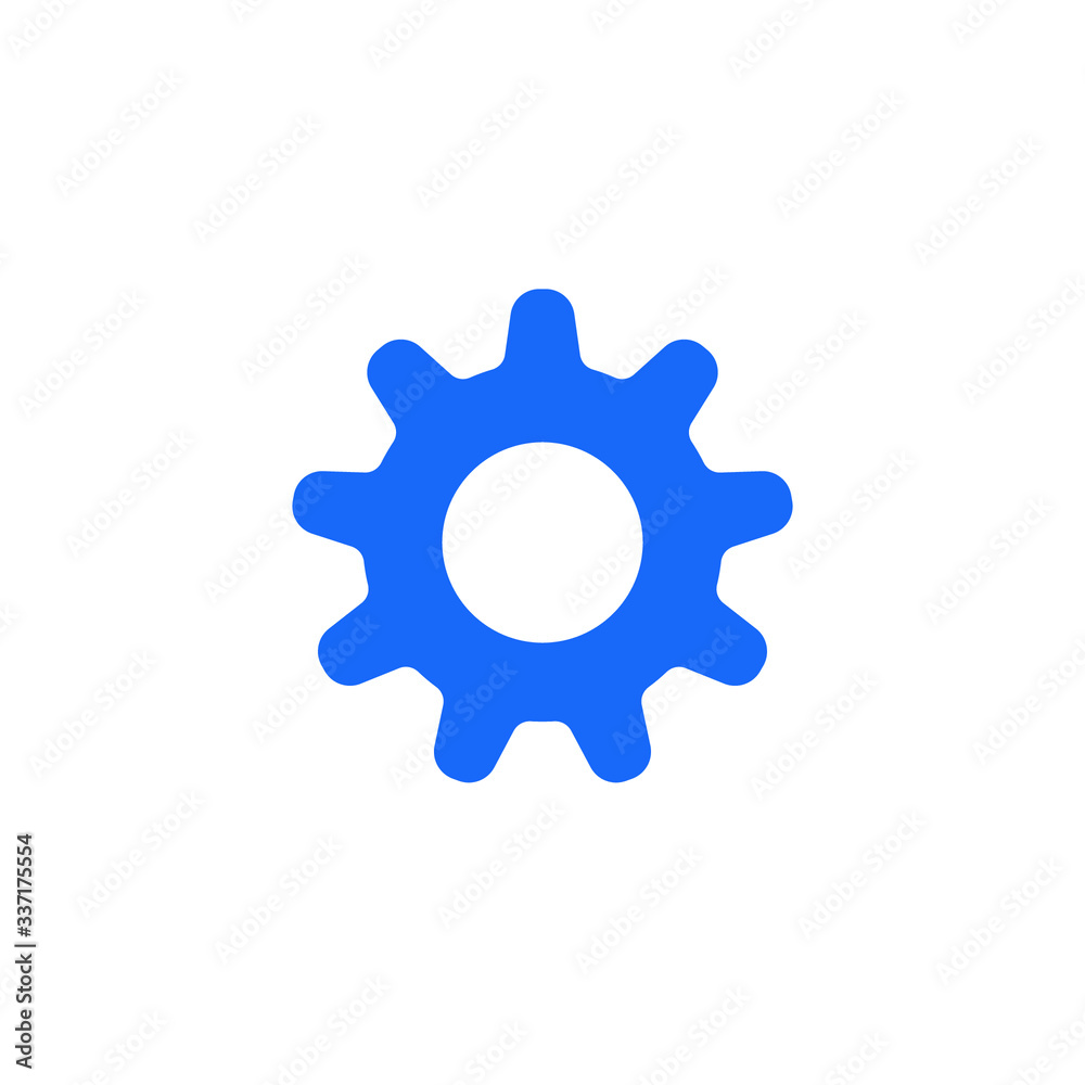 Gear icon template Gear icon template