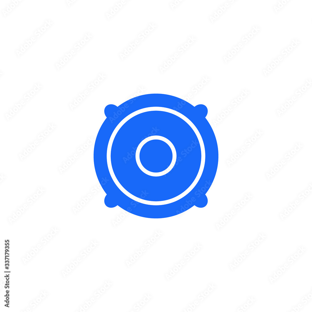 Loudspeaker icon template Loudspeaker icon template