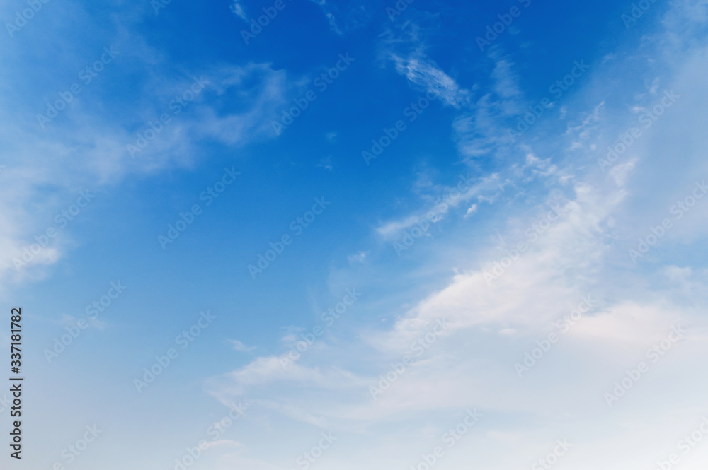 blue sky with white cloud in morning light blue sky with white cloud in morning light