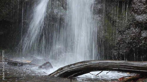 Blackledge Falls in Glastonbury, Connecticut in springtime. photo