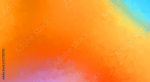 Brushed Painted Abstract Background. Brush stroked painting. Strokes of paint. 2D Illustration.