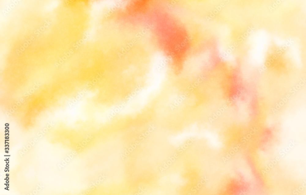 Watercolor painted background. Abstract Illustration wallpaper. Brush stroked painting. 2D Illustration.