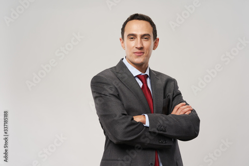 portrait of a handsome businessman