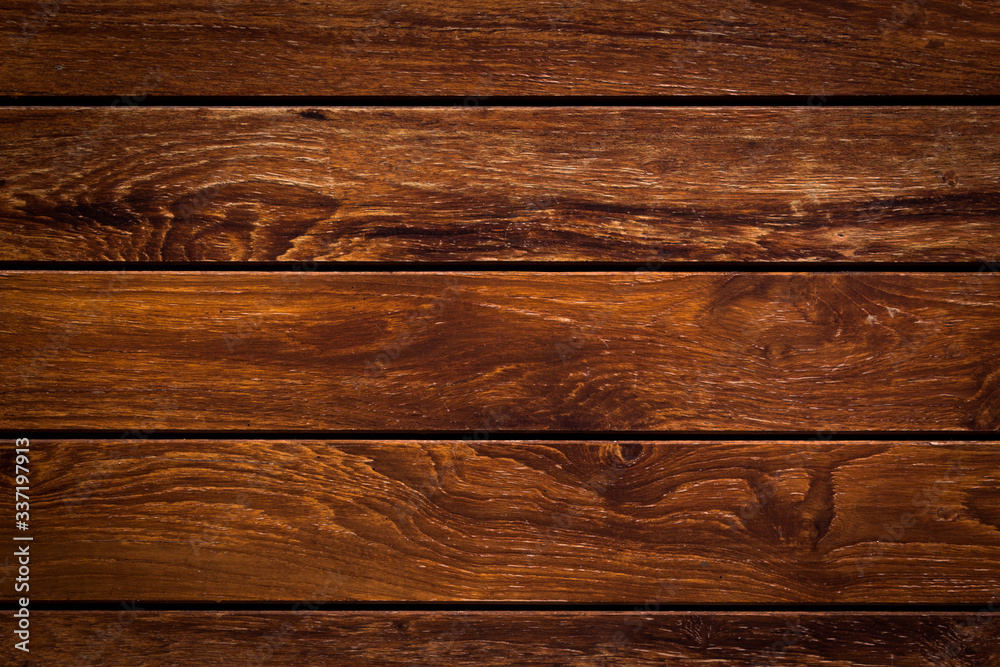 Brown wood plank wall horizontal background texture old panels. Brown wood plank wall horizontal background texture old panels.