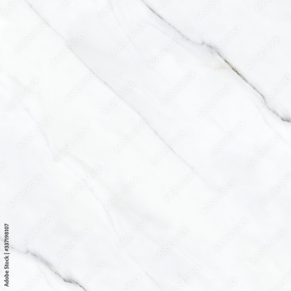 Obraz premium Natural White Marble Slab, Luxury White Marble Closeup