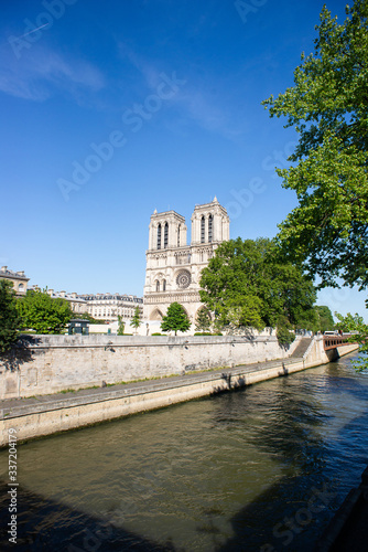 Notre Dame Cathedral in Paris. France.