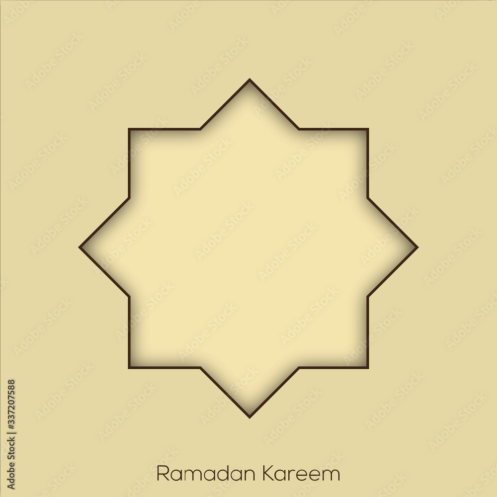 Ramadan Kareem greeting ornament pattern background. Vector Ramadan Kareem greeting ornament pattern background. Vector