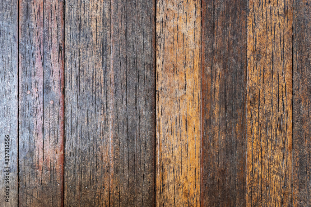 Obraz premium Old wooden floor background