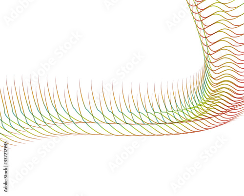 Abstract background blend wave line design for Wallpaper, Banner, Background, Card, Book Illustration, landing page