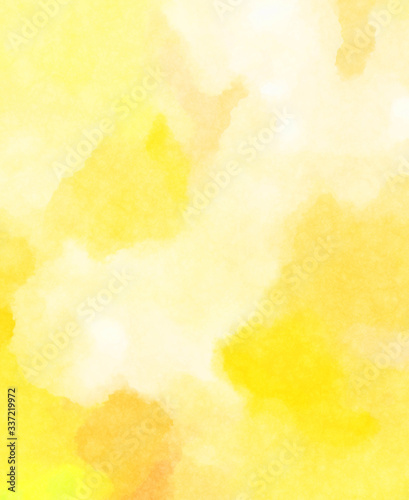 Watercolor painted background. Abstract Illustration wallpaper. Brush stroked painting. 2D Illustration.