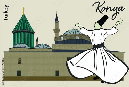 Isolated. Suitable for any print and on line media need - Turkey Konya Mevlana
Mevlana Celaleddin Rumi is a symbol of tolerance and peace.