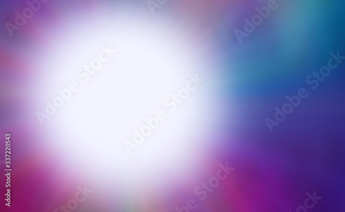 light Background With Sun Burst