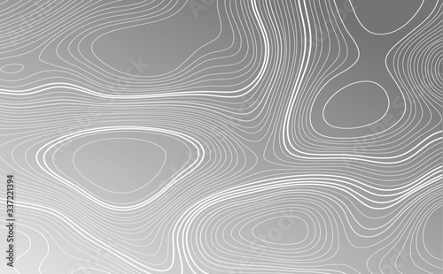 Topographic map background concept set with space for your copy. Vector abstract illustration set. Geography concept.