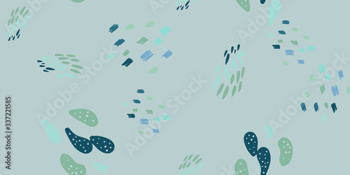 Colorful abstract hand drown pattern