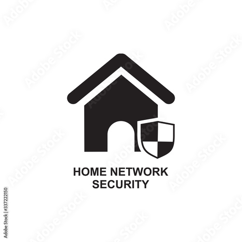 HOME NETWORK SECURITY ICON , HOME GUARD ICON