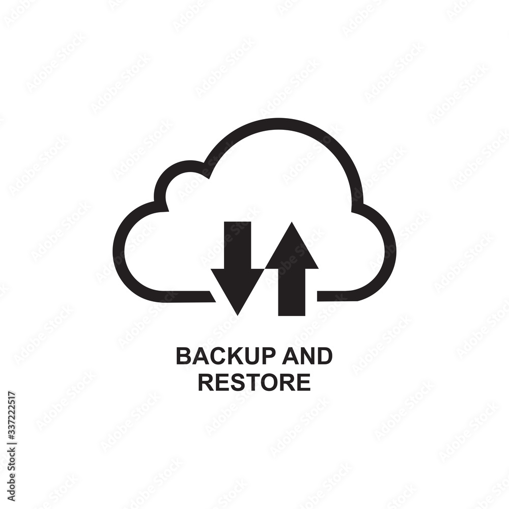 BACKUP AND RESTORE ICON , UPLOAD AND DOWNLOAD CLOUD ICON BACKUP AND RESTORE ICON , UPLOAD AND DOWNLOAD CLOUD ICON