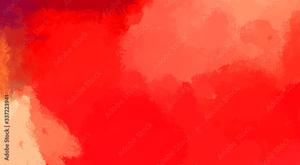 Brushed Painted Abstract Background. Brush stroked painting. Artistic vibrant and colorful wallpaper.