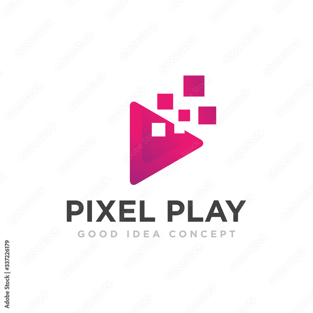 Media Player Logo Icon Design Vector Media Player Logo Icon Design Vector