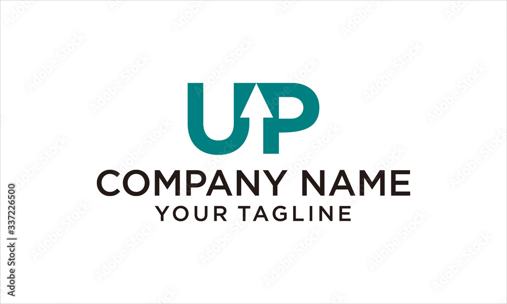 LETTER UP AND NEGATIVE SPACE ARROW LOGO DESIGN CONCEPT LETTER UP AND NEGATIVE SPACE ARROW LOGO DESIGN CONCEPT