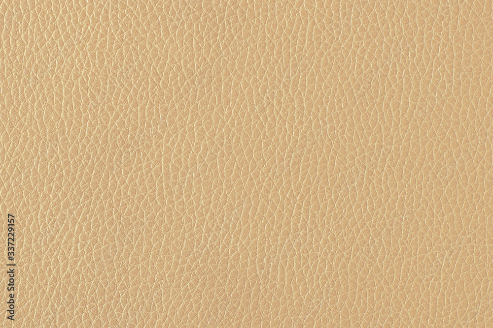 Yellow leather