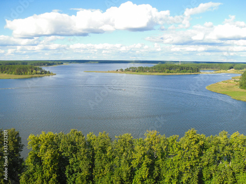 landscape with lake Seliger