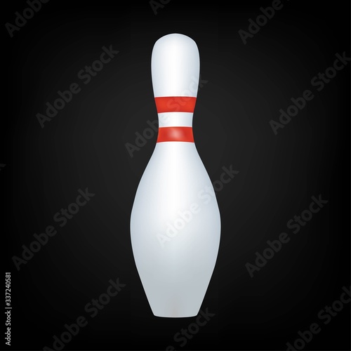 Skittle Isolated on a black background. Vector illustration