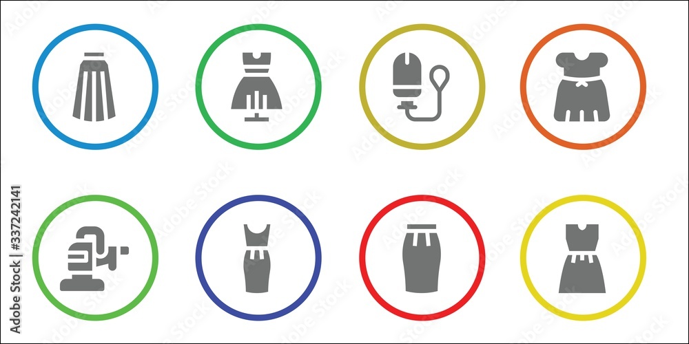 Modern Simple Set of feminine Vector filled Icons Modern Simple Set of feminine Vector filled Icons