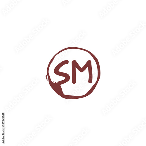 S M SM Initial logo template vector. Letter logo concept Free Download S M SM Initial logo template vector. Letter logo concept - GFXLoad