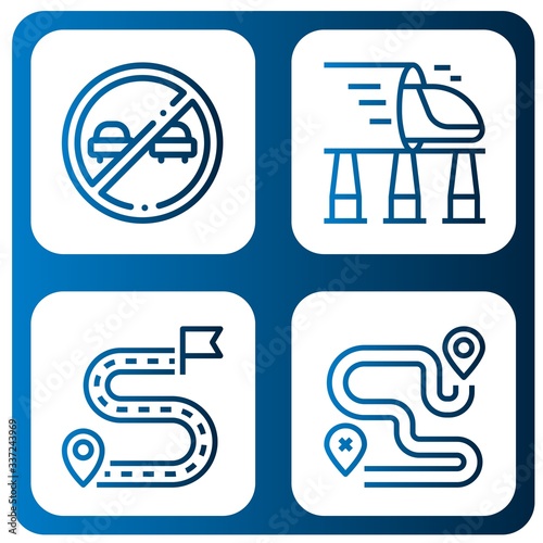 way icon set