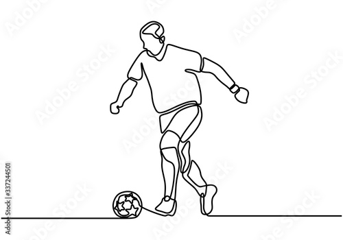 Single continuous line draw...