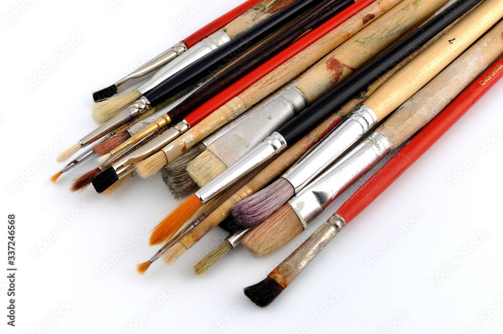 Paintbrushes. A paintbrush is a brush used to apply paint or sometimes ink. Paintbrushes. A paintbrush is a brush used to apply paint or sometimes ink.