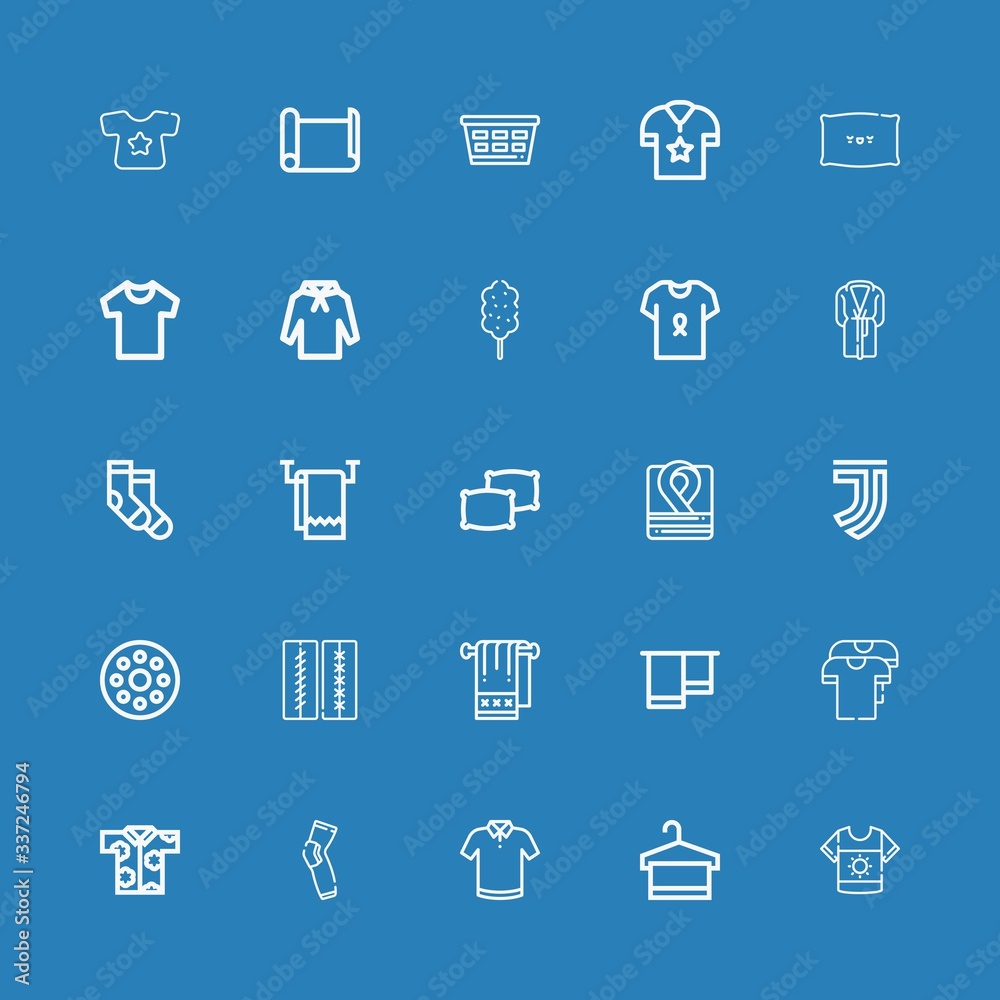 Editable 25 cotton icons for web and mobile Editable 25 cotton icons for web and mobile