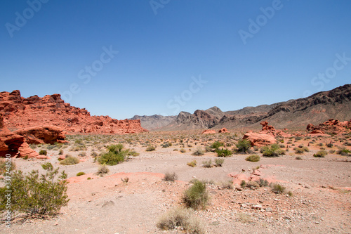 The Valley of Fire State Park is a reserved a few miles from Las Vegas.