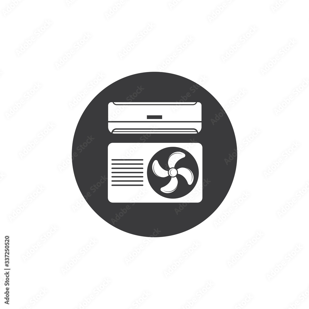 airconditioner vector icon illustration design airconditioner vector icon illustration design