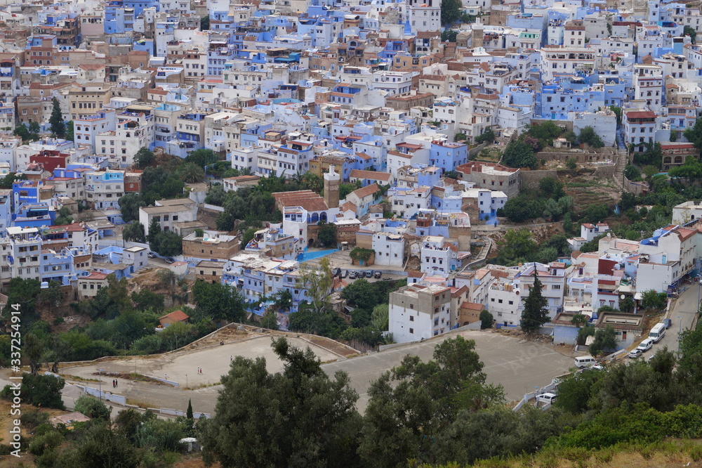 Obraz premium view of the city of marocco