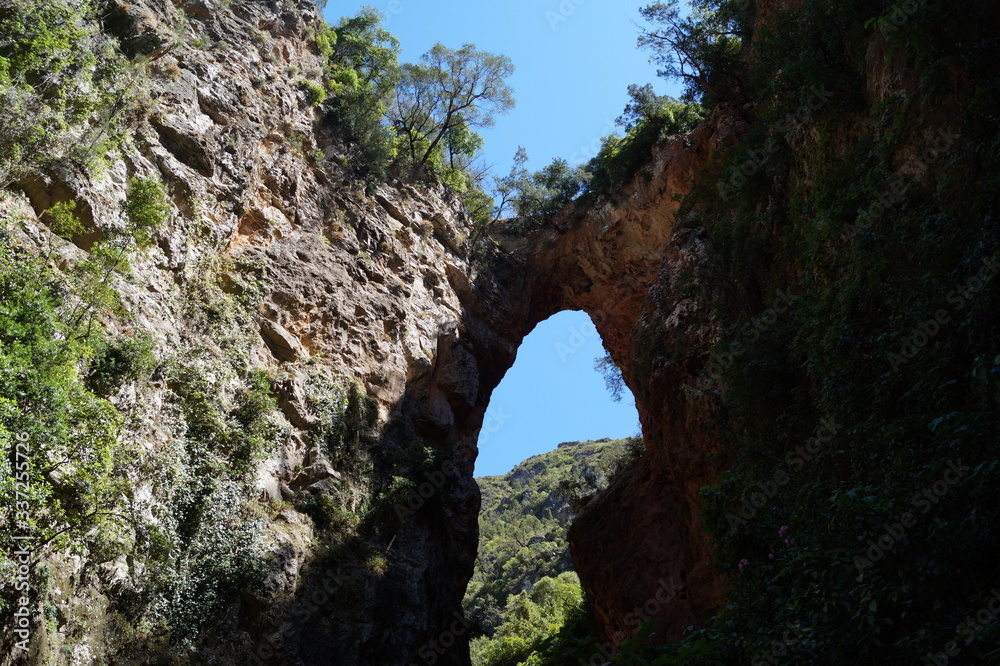 arch in the mountains