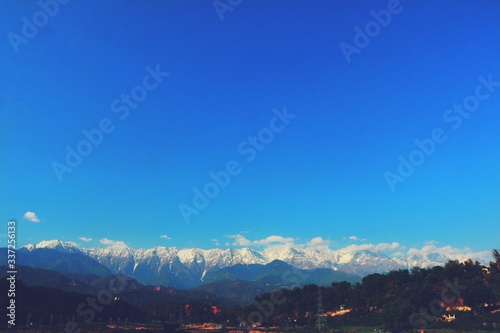 Landscape View of Himalaya Mountain