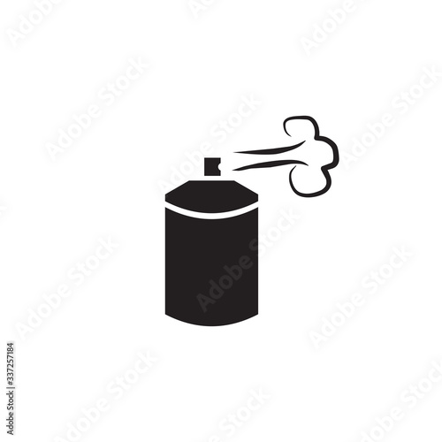 Hand sprayer icon logo design template