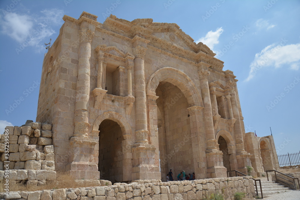 Site Archéologique Jerash Jordanie