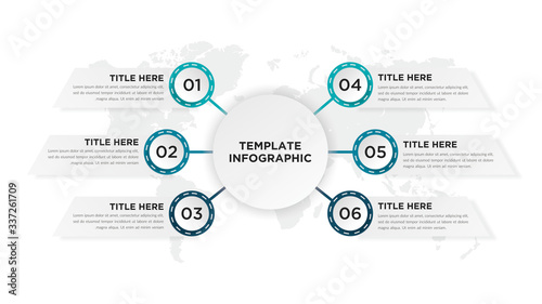 Modern Infographic Element for Business
