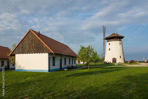 Windmill (Bukovansky Mlyn) in Bukovany, South Moravian Region, Czech Republic