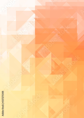 Overlapping design with triangles background. Abstract geometric wallpaper. Geometrical colorful triangular shapes.