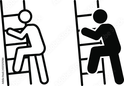 career ladder icon