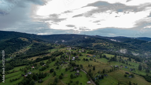 landscape in the mountains